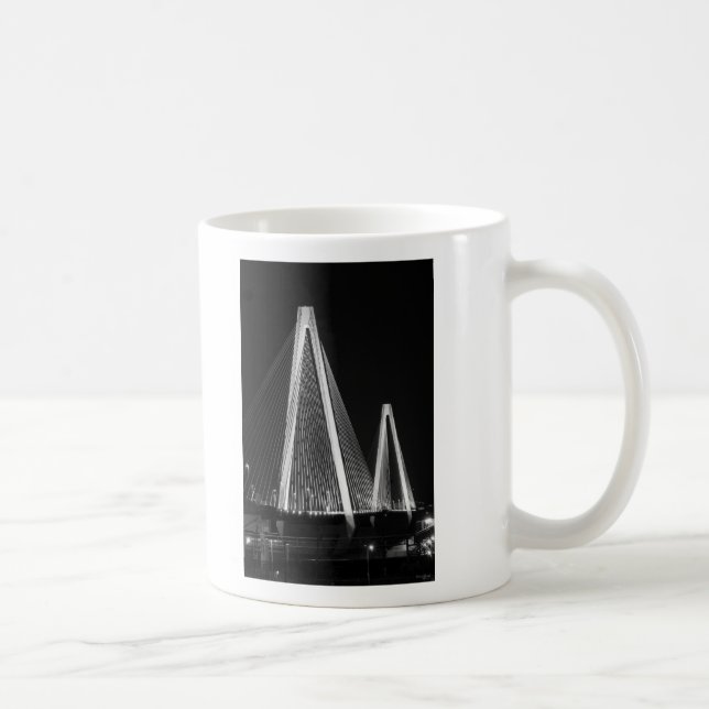 Caneca De Café Stan Musial Veterans Bridge Greyscale (Direita)