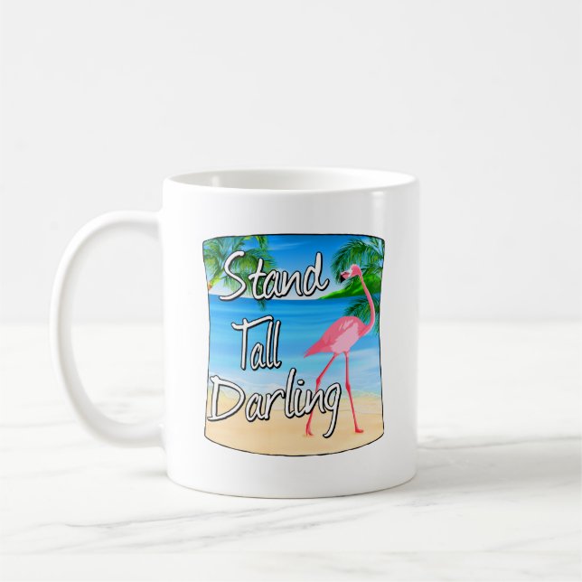 Caneca De Café Stand Tall Querido Flamingo (Esquerda)