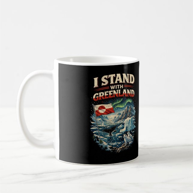Caneca De Café Stand with Greenland (Esquerda)