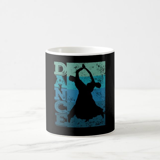 Caneca De Café Standard Dance Dancing Couple Quickstep (Centro)