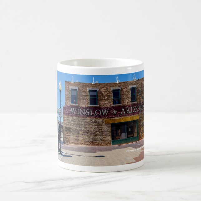Caneca De Café Standin no canto (Centro)