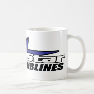 Caneca De Café Star Airlines azul
