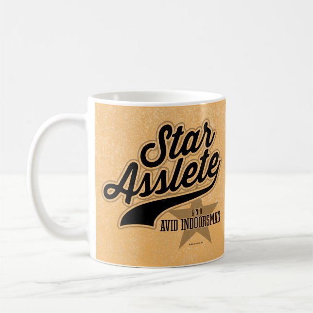 Caneca De Café Star Asslete (Avid Indoorsman) (Esquerda)