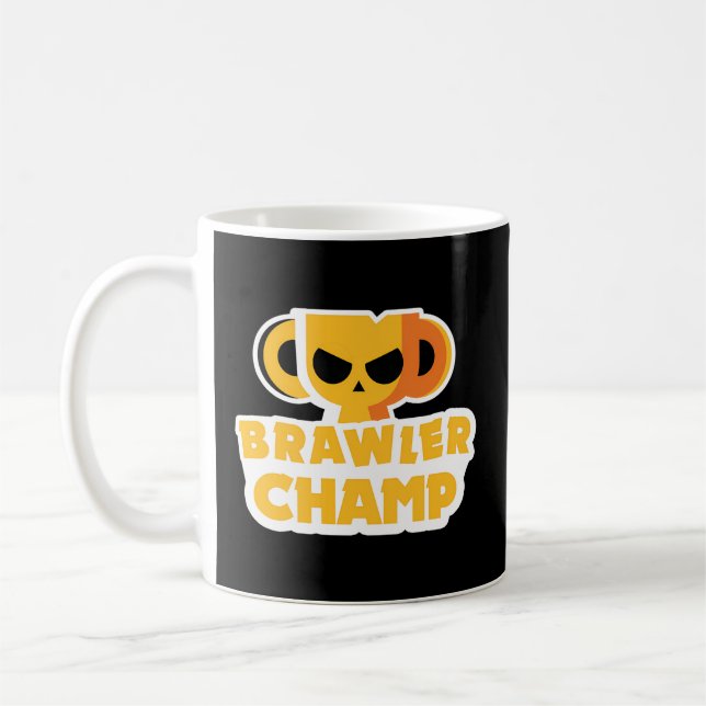 Caneca De Café Star Gamer Os Jogos Estrelas Brawler Beawler (Esquerda)