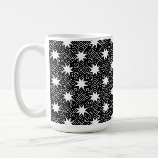 Caneca De Café Star Geométrico INV (Esquerda)