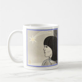 Caneca De Café Star Girl White 11 oz