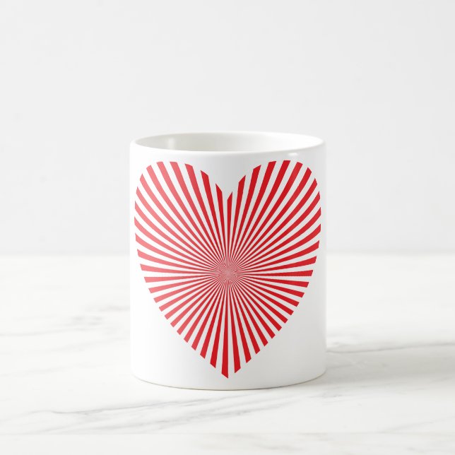 Caneca De Café Starburst Heart Coffee Mug (Centro)