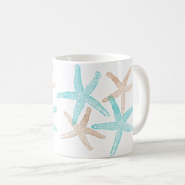 Caneca De Café Starfish Coffee Mug (Frente Esquerda)