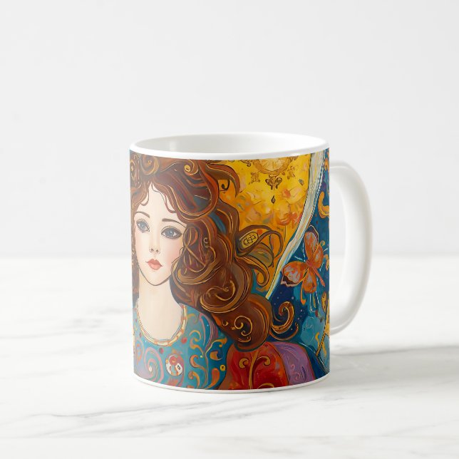 Caneca De Café Starlight Angel (Frente Esquerda)