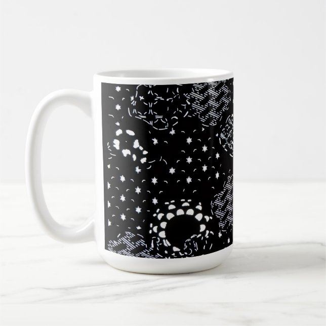 Caneca De Café Starlight Silkscreen flask design (Esquerda)