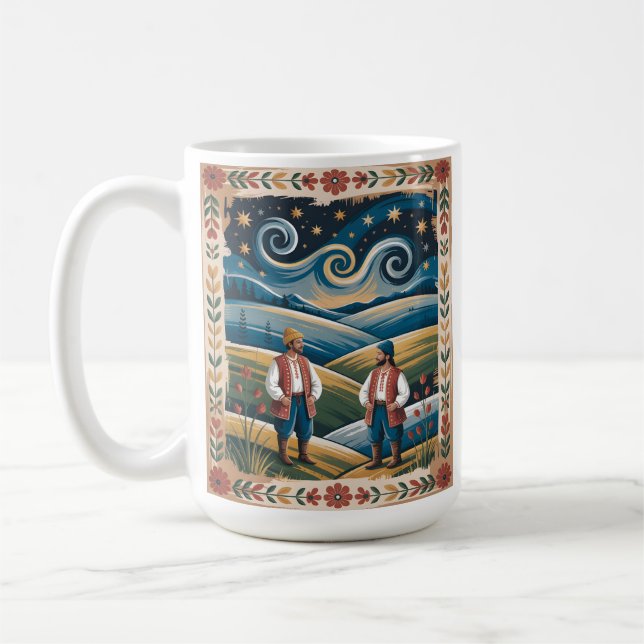 Caneca De Café  Starlit Shepherd’s Carol﻿ (Esquerda)