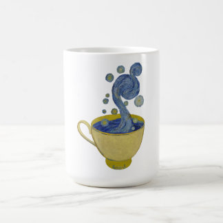 Caneca De Café Starry Coffee, Starry Night - Vincent Van Gogh Doi