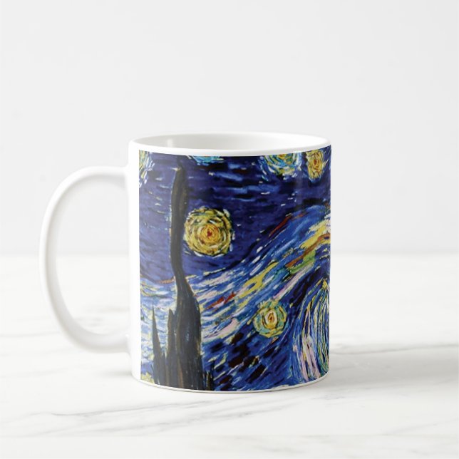 Caneca De Café Starry Night (Esquerda)