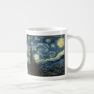 Caneca De Café Starry Night por Vincent Van Gogh