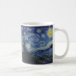 Caneca De Café Starry Night por Vincent van Gogh - 1889<br><div class="desc">Bem-vindo ao DELIGHTS! Estamos abertos. Faça um favor à sua família e amigos e dê a eles nosso link:http://www.zazzle.com/Delights?rf=238549869542096443*</div>