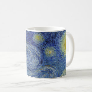 Caneca De Café Starry Night & Van Gogh /famosa arte de vintage