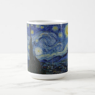 Caneca De Café Starry Night, Van Gogh, famosa pintura