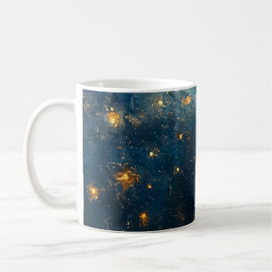 Caneca De Café Starry Night Welder - Arte de Soldadura Cósmica