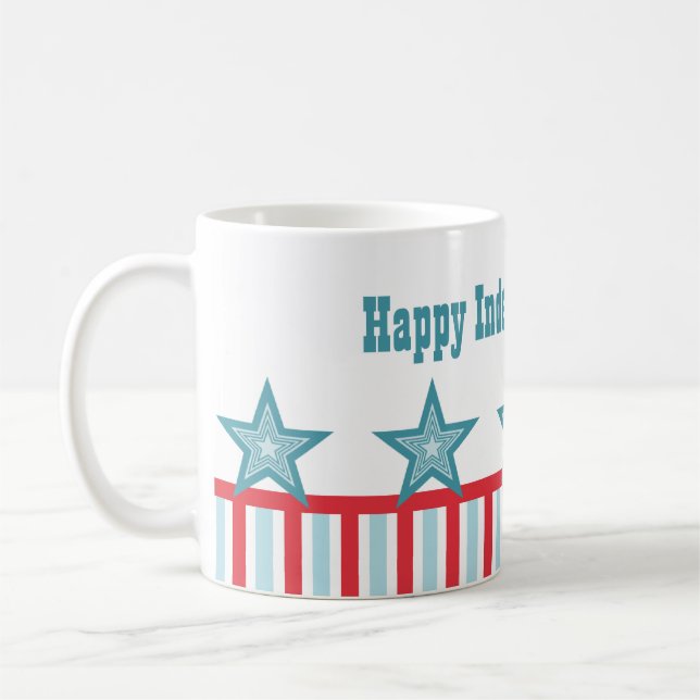 Caneca De Café Stars e Strips (Esquerda)