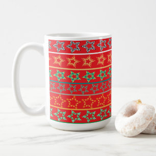 Caneca De Café Stars Festivos Clássica Mug -