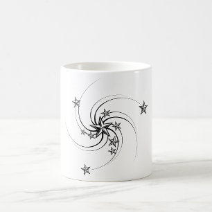 Caneca De Café Stars Náuticos Orelhados Mug