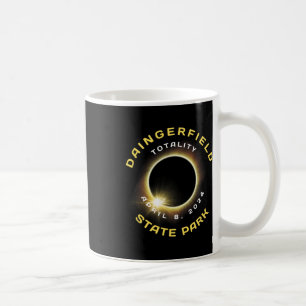 Caneca De Café State Park Texas Solar Eclipse 8 de abril de 2024