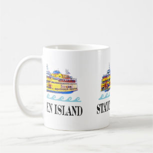 Caneca De Café Staten Island Ferry Mug