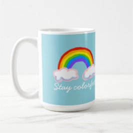 Caneca De Café Stay colorful