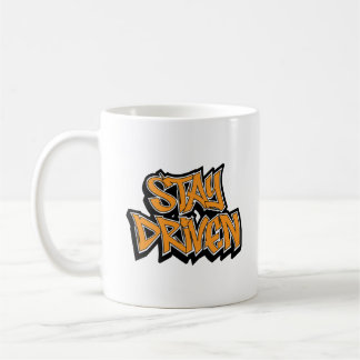Caneca De Café Stay Driven Graffiti