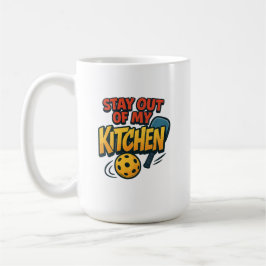 Caneca De Café Stay Out of My Kitchen Premium