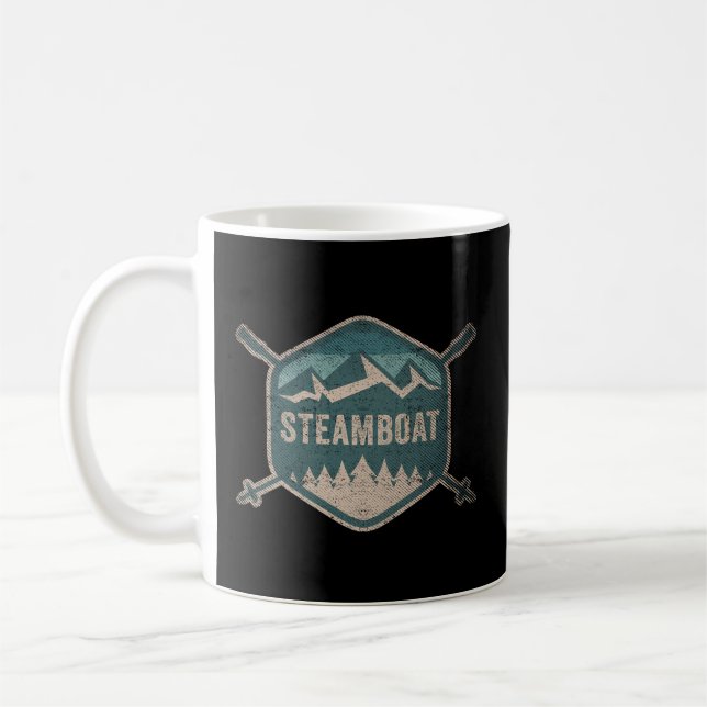 Caneca De Café Steamboat (Esquerda)