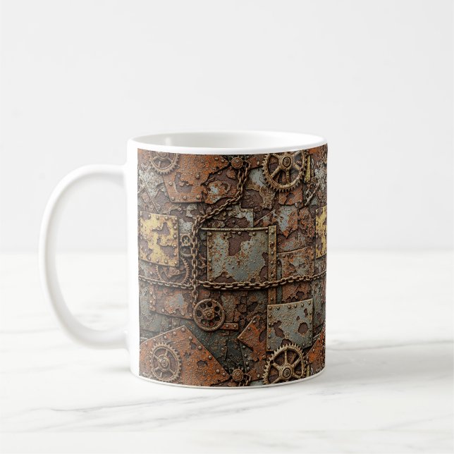 Caneca de café Steampunk (Esquerda)