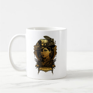 Caneca De Café Steampunk Mãe