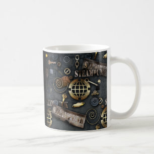 Caneca De Café Steampunk, raspagem
