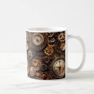 Caneca de café Steampunk Vintage