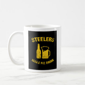 Caneca De Café Steelers Me Faz Beber