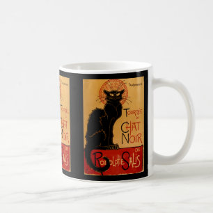 Caneca De Café Steinlen's Le Chat Noir
