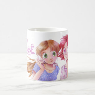 Caneca De Café Stela e Sabrina do meu manga original