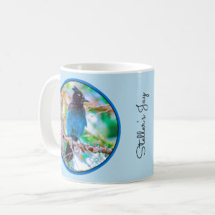Caneca De Café Steller's Jay - Fotografia original