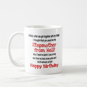 Caneca De Café Stepfme Do Belo Aniversário Engraçado