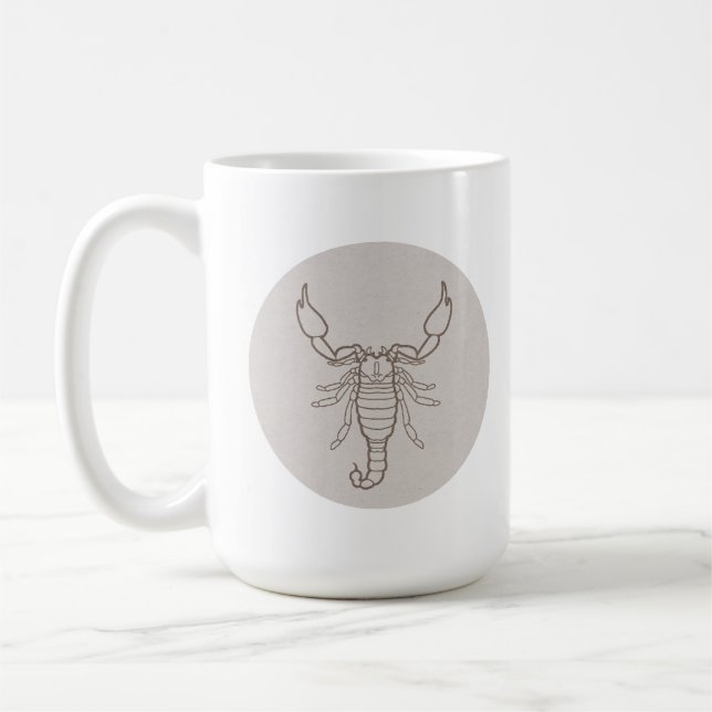 Caneca De Café Sternzeichen Skorpion (Esquerda)