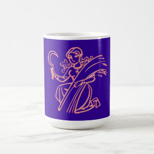 Caneca De Café Sternzeichen virgem zodiac sign Virgo