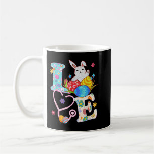 Caneca De Café Stethoscope Enfermeira Enfermeira Coelhinha Dia da