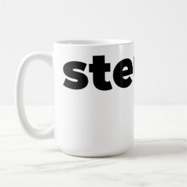 Caneca De Café Steups Mug - Black