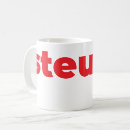 Caneca De Café Steups Mug - Red