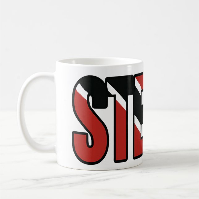 Caneca De Café STEUPS Trinidad Flag Mug (Esquerda)