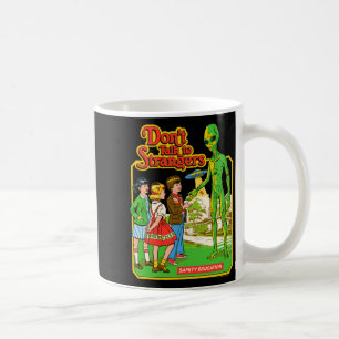 Caneca De Café Steven Rhodes Não Fale Com Estranhos Alien Retro 