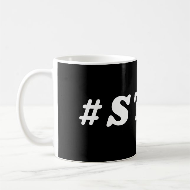 CANECA DE CAFÉ #STFU SARCASTIC WITT PUN (Esquerda)