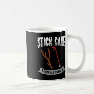 Caneca De Café Stick Cane Existe Diferente - Consciencialização d