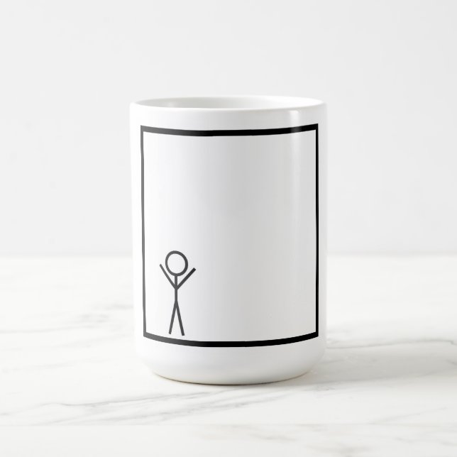 Caneca De Café Stickman (Centro)